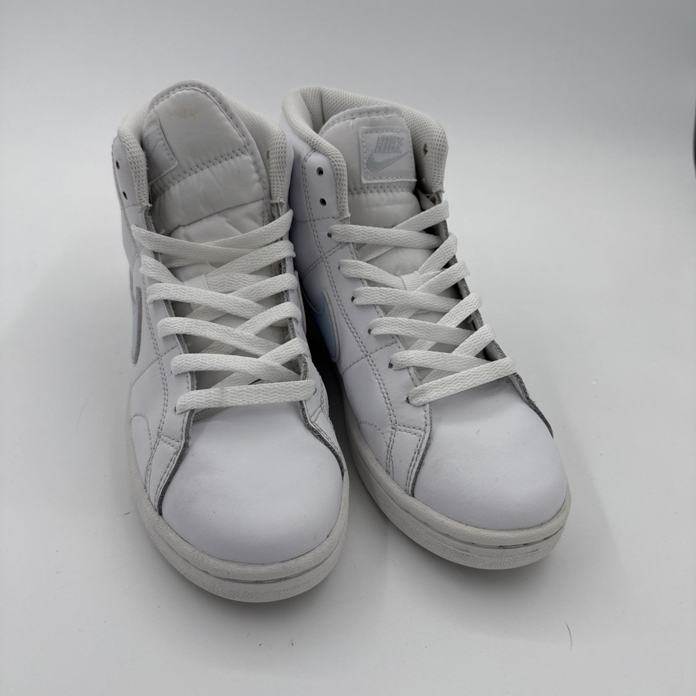 Nike Court Royale 2 Mid White Blue Tint  Women's Sneakers CT1725-106 Size 7.5